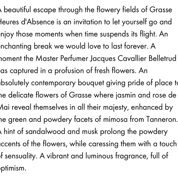 Louis Vuitton 1️⃣ Mini Perfume - Heures d’Absence (10 ML/0.34 FL OZ) NWOT - Picture 3 of 4